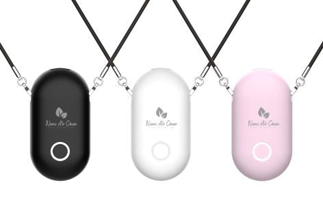 Negative Ion Air Freshener ionizer Necklace Mini Personal Air Purifier